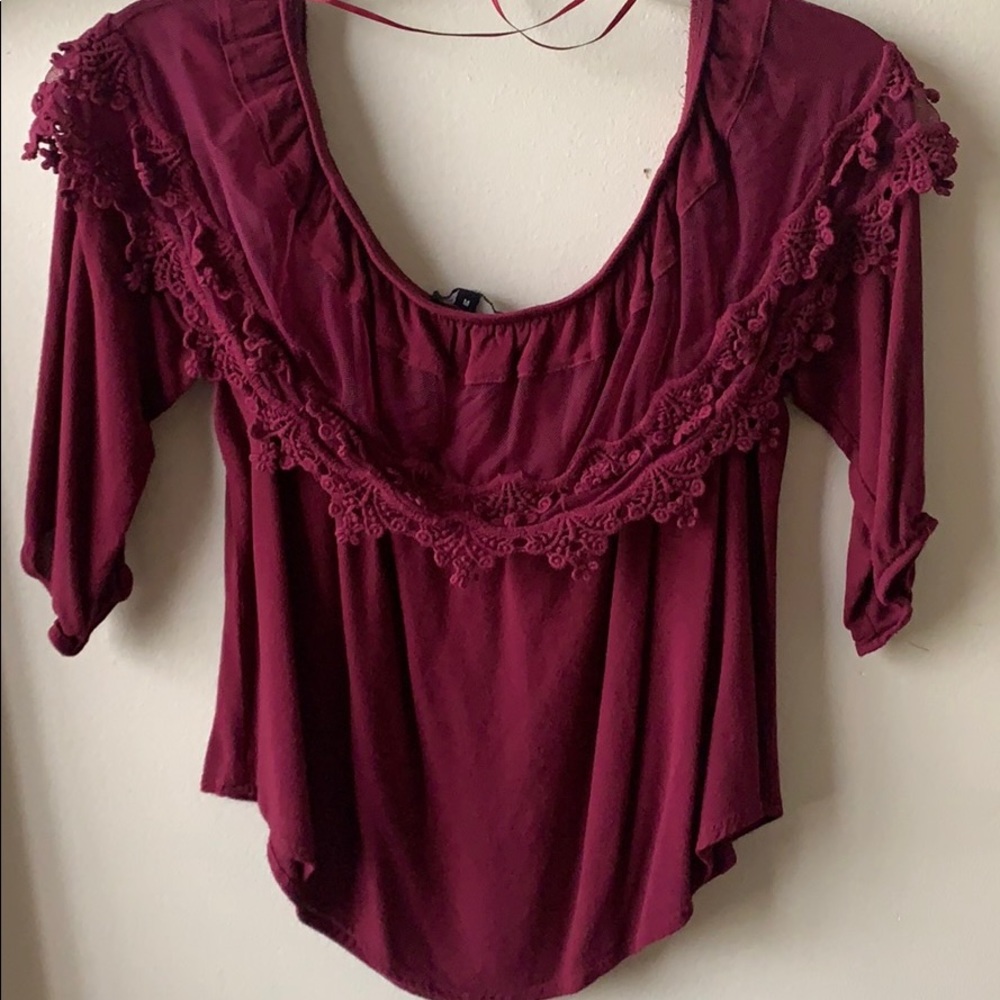 Off the shoulders women’s top